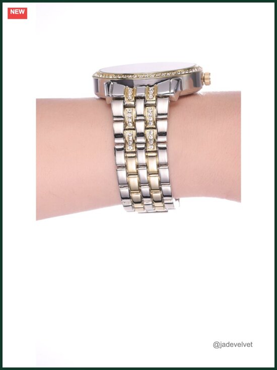 Disney Little Mermaid Ariel Quartz Watch with Rhinestone Bezel main image 4